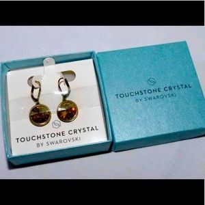 Touchstone Crystal Earrings NEW